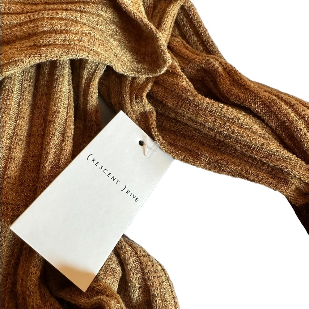 Crescent Drive XL sweater cardigan duster. Stretchy & warm.Two patch pockets.NWT - Picture 5 of 8